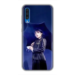 Силіконовий чохол з картинкою для Samsung Galaxy A50 2019 (A505F) (Венсдей)