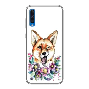 Чохли з картинкою Лисичка для Samsung Galaxy A50 2019 (A505F) (VPrint) (Весела лисичка)