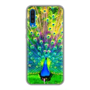 Чохол з пташками на Samsung Galaxy A50 2019 (A505F) (VPrint) (Яскравий Павлин)
