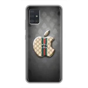 Чохли GUCCI для Samsung Galaxy A51 5G (A516) (AlphaPrint) (Apple gucci)