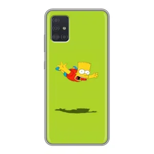 Чjхол з Сімпсонами для Samsung Galaxy A51 5G (A516) (VPrint) (Барт Сімпсон)