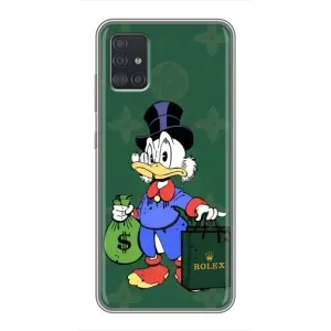 Чехли для Samsung Galaxy A51 5G (A516) - Скрудж МакДак Louis Vuitton (PREMIUMPrint) (Богата Утка)