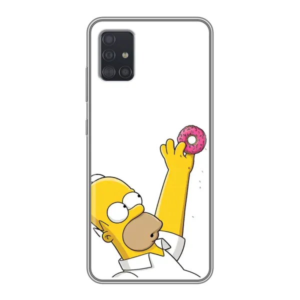 Чехол с принтом «Гомер с пончиком» для Samsung Galaxy A51 5G (A516) Чехол с принтом «Гомер с пончиком» для Samsung Galaxy A51 5G (A516)