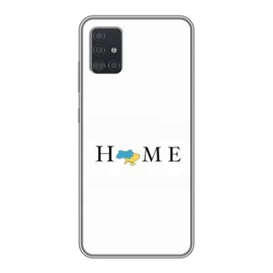 Чехол для Патриота Украины Samsung Galaxy A51 5G (A516) - (AlphaPrint) (Home)