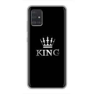 Чохол з Короною Samsung Galaxy A51 5G (A516) - (AlphaPrint) (KING)