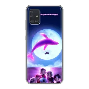 Чохли BTS для Samsung Galaxy A51 5G (A516) (AlphaPrint) (КИТ BTS)