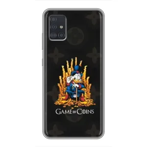 Чехли для Samsung Galaxy A51 5G (A516) - Скрудж МакДак Louis Vuitton (PREMIUMPrint) (Король грошей)
