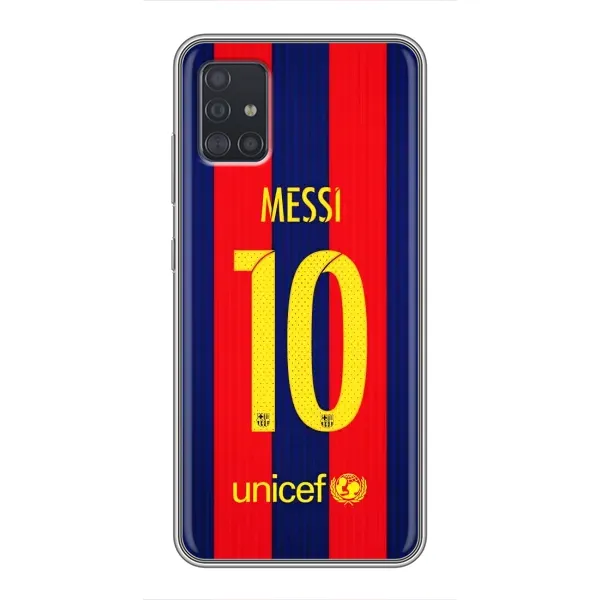 Чехол с принтом «Messi Barca 10» для Samsung Galaxy A51 5G (A516)