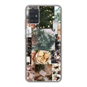 Різдвяні, Святкові Чохли для Samsung Galaxy A51 5G (A516) (Різдвяний колаж)