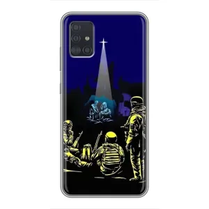 Різдвяні, Святкові Чохли для Samsung Galaxy A51 5G (A516) (Різдво в Україні)