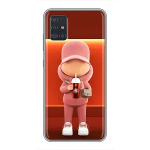 Круті Чохли Луі Віттон для Samsung Galaxy A51 5G (A516) (AlphaPrint) (З Кавою)
