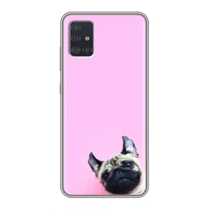 Чехлы с собаками для Samsung Galaxy A51 5G (A516) (VPrint) (Смешная собака)