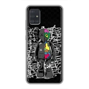 Чохли для Samsung Galaxy A51 5G (A516) - Bearbrick Louis Vuitton (PREMIUMPrint) (Стиль Bearbrick)