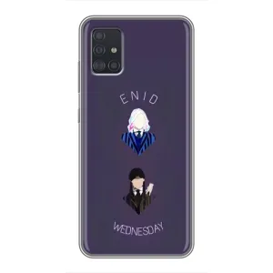 Чохли Венсдей на Samsung Galaxy A51 5G (A516) Уенсдей (AlphaPrint) (Венздей і подруга)