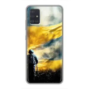 Українські, патріотичні Чохли для Samsung Galaxy A51 5G (A516) (Війна)