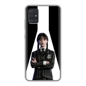 Чохли Венсдей на Samsung Galaxy A51 5G (A516) Уенсдей (AlphaPrint) (W-Wednesday)