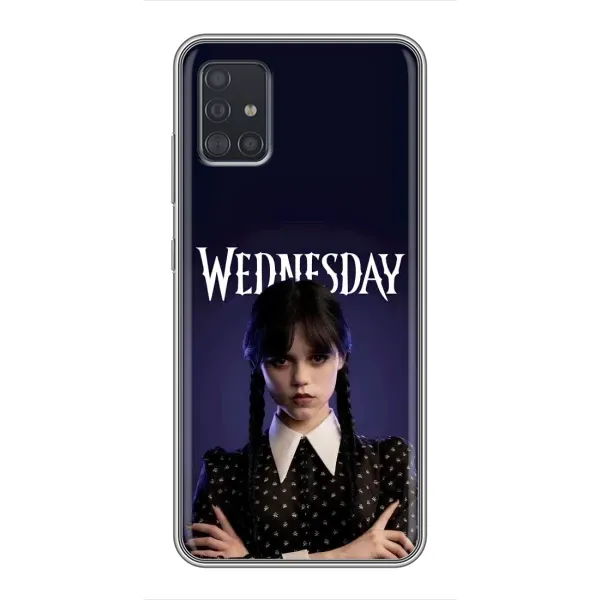 Чехол с принтом «Wednesday» для Samsung Galaxy A51 5G (A516)