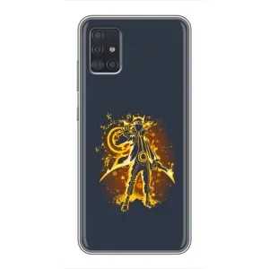 Naruto Anime Чохли для Samsung Galaxy A51 5G (A516) (AlphaPrint) (золотий Наруто)