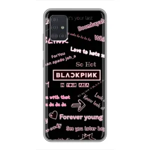 Чехол с музыкальной группой для Samsung Galaxy A51 (A515) (BLACKPINK)