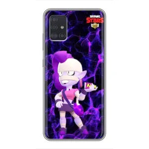 Чехлы Brawl Stars для Samsung Galaxy A51 (A515) (AlphaPrint) (Эмз Бравл Старс)