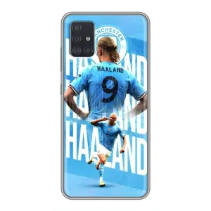 Чехлы с футболистом Ерлинг Холанд для Samsung Galaxy A51 (A515) (AlphaPrint) (Erling Haaland)