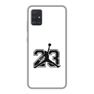 Чохли для Samsung Galaxy A51 (A515) - з картинкою JORDAN (AlphaPrint) (Jordan 23)
