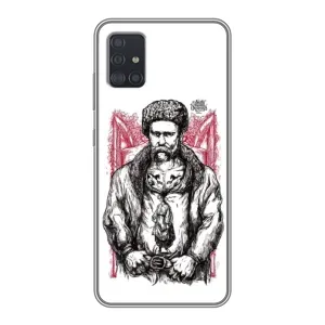 Чехлы для Samsung Galaxy A51 (A515) с принтом Тараса Шевченко (AlphaPrint) (Козак Шевченко)