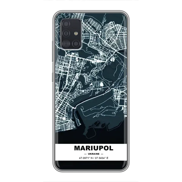 Чехол с принтом «Мариуполь» для Samsung Galaxy A51 (A515)