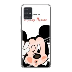 Міккі Маус чохол для Samsung Galaxy A51 (A515) (AlphaPrint - Мультяшні) (Маус Міккі)