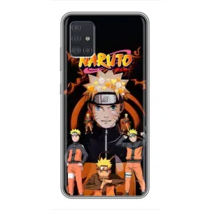 Naruto Anime Чехлы для Самсунг А51 (AlphaPrint) (Наруто из Аниме)