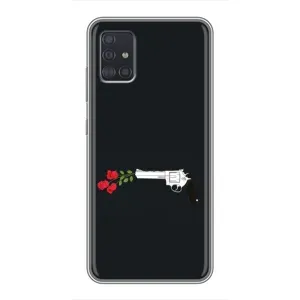 Чехлы (ART) Цветы на Samsung Galaxy A51 (A515) (VPrint) (Неожиданные цветы)