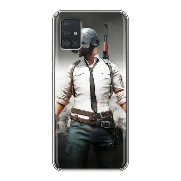 Чохол з принтом «Пабг мен» для Samsung Galaxy A51 (A515)