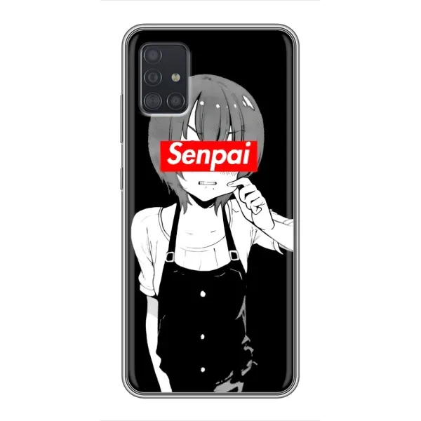 Чехол с принтом «Senpai» для Samsung Galaxy A51 (A515)