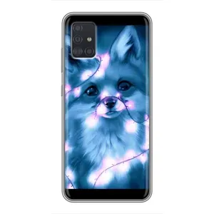 Чехлы с картинкой Лисички для Samsung Galaxy A51 (A515) (VPrint) (Яркая лисичка)
