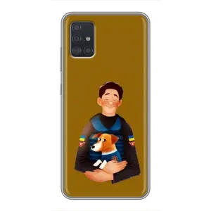 Чехлы с картинкой собаки Патрон для Samsung Galaxy A51 (A515) (AlphaPrint) (ЗСУ Патрон)