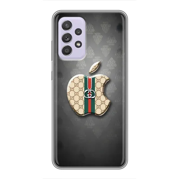 Чохол з принтом «Apple gucci» для Samsung Galaxy A52 5G (A526)