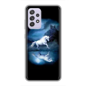 Чехол для Самсунг А52 (5G) - (Единорожки - Новинки) (AlphaPrint) (Единорог)