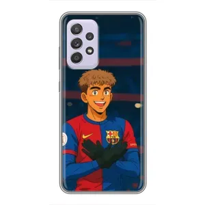 Чехол с футболистом Ламин Ямаль Samsung Galaxy A52 5G (A526) (Футболист Ямаль)