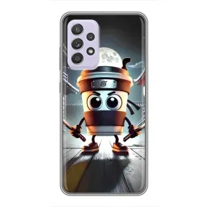 Чехол с мемом Тралалело тралала на Samsung Galaxy A52 5G (A526) (Капучино асасино)
