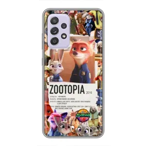 Чехол Зоотрополіс на Samsung Galaxy A52 5G (A526) (Постер Зверополис)