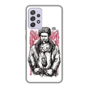 Чохли для Samsung Galaxy A52 5G (A526) с принтом Тараса Шевченко (AlphaPrint) (Козак Шевченко)