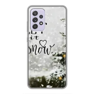 Новорічні, Святкові Чохли для Samsung Galaxy A52 5G (A526) - 2024 год (Let it snow)