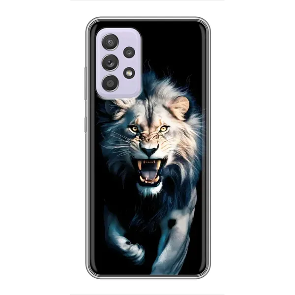 Чехол с принтом «Лев в темноте» для Samsung Galaxy A52 5G (A526)