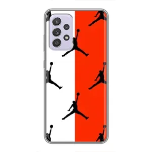 Чохли для Samsung Galaxy A52 5G (A526) - з картинкою JORDAN (AlphaPrint) (Лого Джордан)