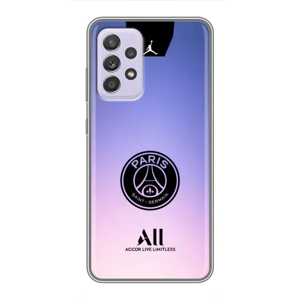 Чехол с принтом «лого PSG» для Samsung Galaxy A52 5G (A526)