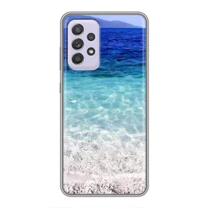 Силиконовый чехол с КАРТИНКАМИ лето для Samsung Galaxy A52 5G (A526) (AlphaPrint) (Море)