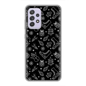 Новорічні, Святкові Чохли для Samsung Galaxy A52 5G (A526) - 2024 год (Новорічний фон)