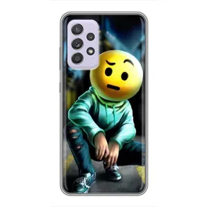 Чохол для Самсунг Ґелексі Ей 52 5Ґ (Ей 526) - (AlphaPrint) з принтом (ТОП продажів) (Хлопець смайл)