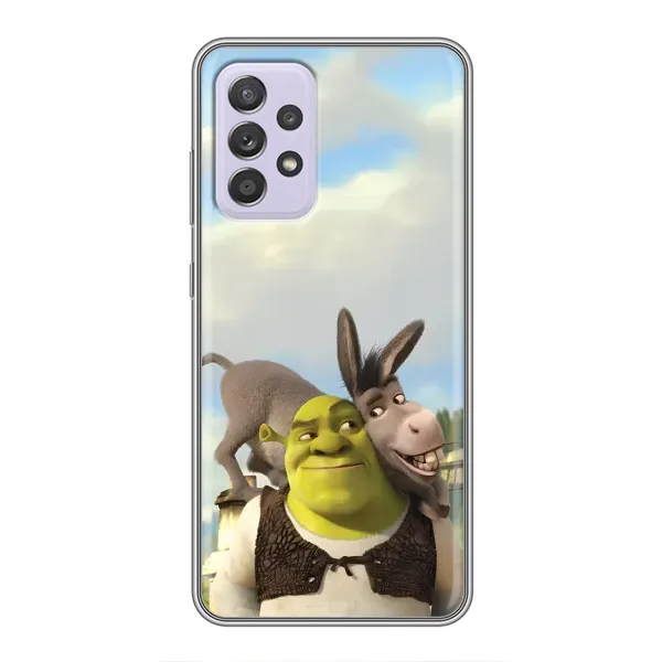 Чохол з принтом «Шрек та Осел» для Samsung Galaxy A52 5G (A526)