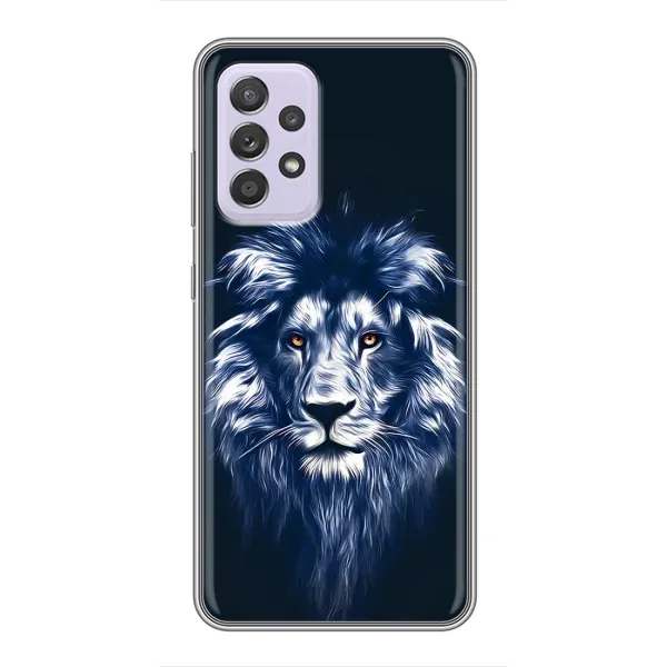 Чехол с принтом «Синий Лев» для Samsung Galaxy A52 5G (A526) Чехол с принтом «Синий Лев» для Samsung Galaxy A52 5G (A526)